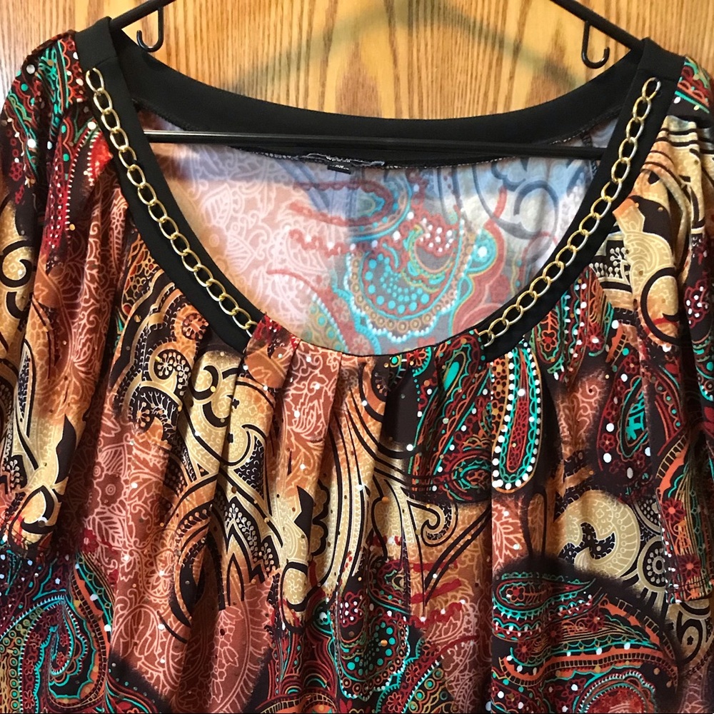 Notations Woman brand 2x dressy top
